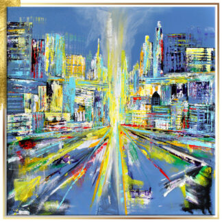 NEONOWA NOC 100x100cm