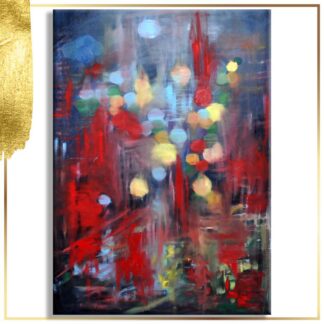 MIĘDZY ŚWIATŁAMI 90x60 CM