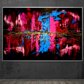 Aurora’s Pulse 160x107 cm