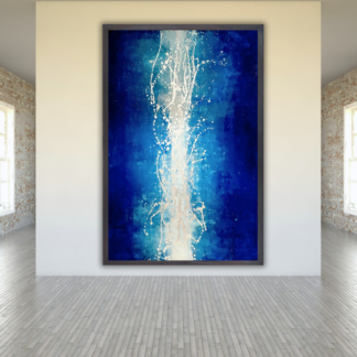 MIDNIGHT PULSE 160x107 cm