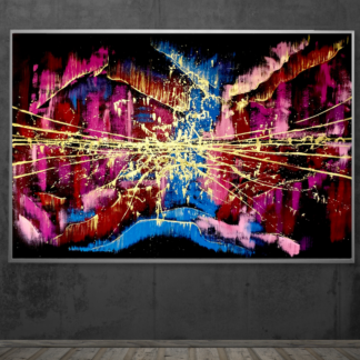 ELECTRIC PULSE 160x107 cm