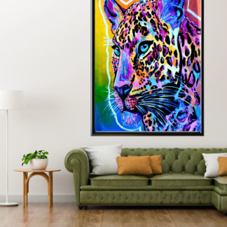Wild electric 160x107 cm
