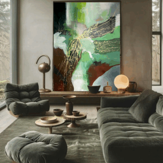 KORZENIE ŚWIATŁA 160x108 cm