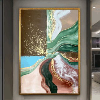 Strumienie energii 160x108 cm