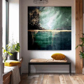 Tam, gdzie rodzi się światło 100x108 cm