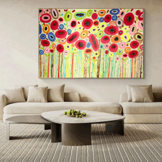 MAKI V.  To co zostaje pod powiekami 160x108 cm