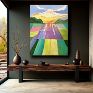 Poza polami 100x108 cm